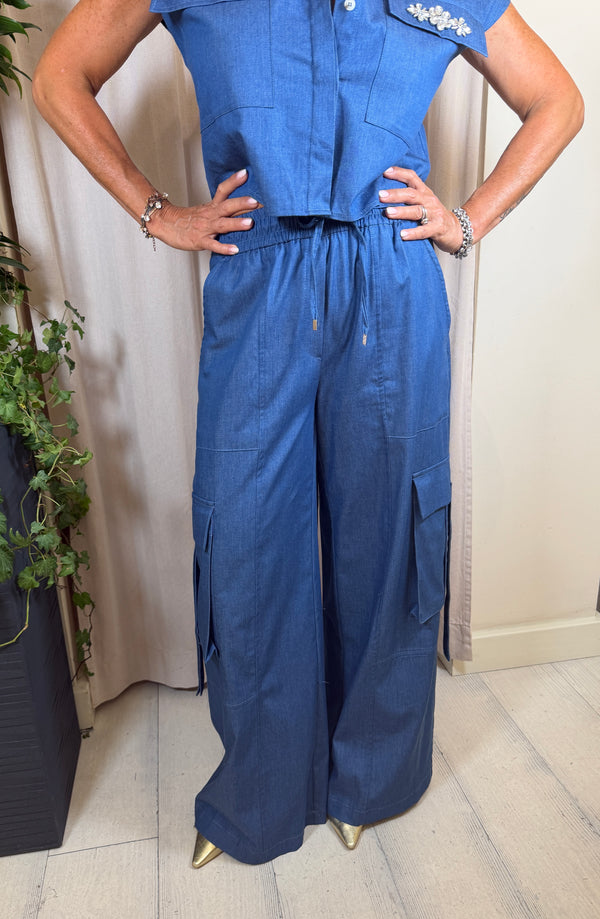 Pantaloni cargo chambery ART 26P5090