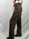 Pantalone in velluto muschio- Tensione In