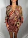 Abito patchwork multicolor - TAC0893
