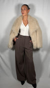 Pantalone palazzo con pinces - Vicolo