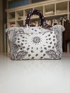 Borsa grande in canvas fantasia bandana ART. XAB0005