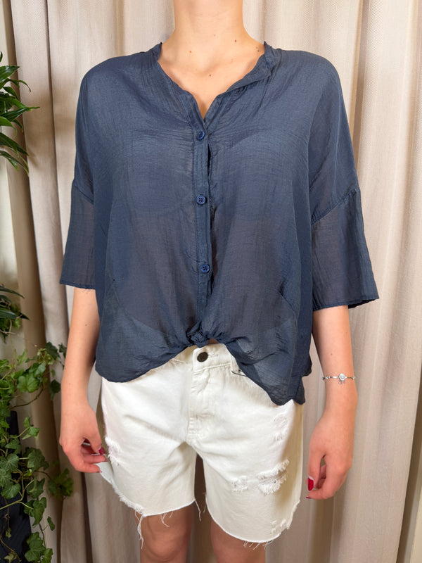 Camicia Coreana mussola TAB0670