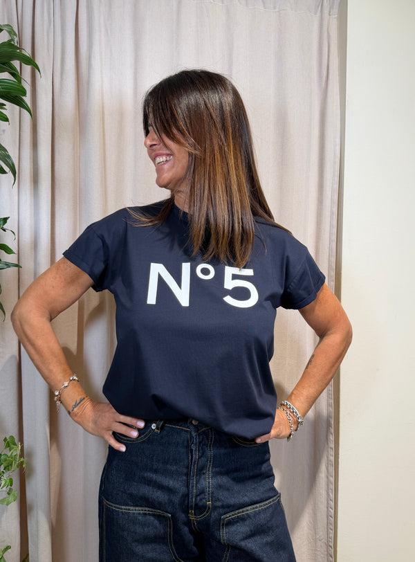 T-shirt con scritta