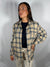 Camicia check beige e blu - TAC0950 Vicolo