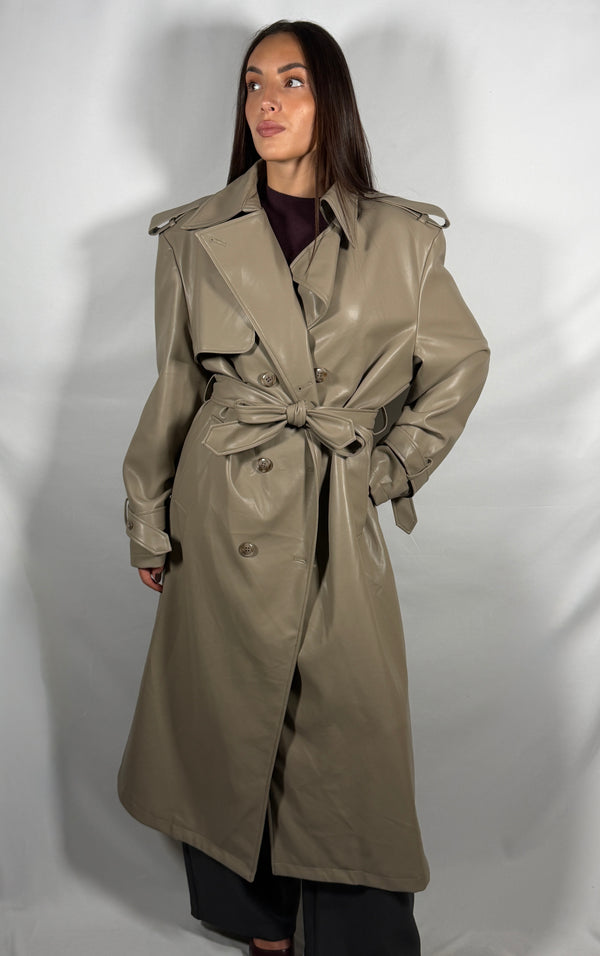 Trench Isere lungo ecopelle - HaveOne