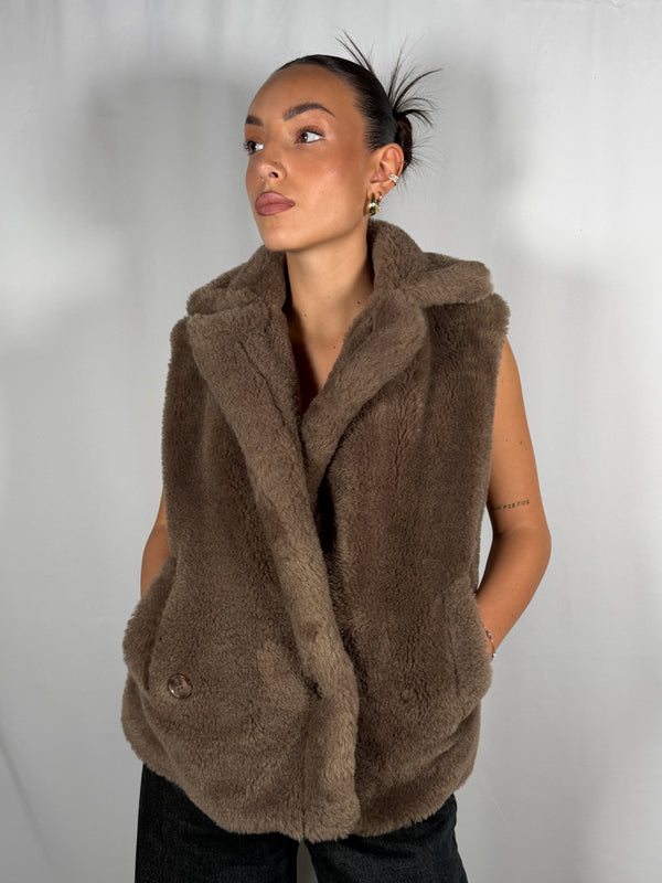 Pellicciotto teddyTortora - HaveOne