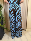 Pantalone palazzo zebrato Art. PE260273