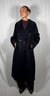 Cappotto lungo doppiopetto blu- Vicolo