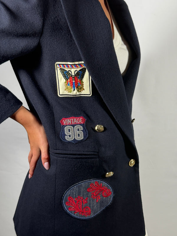 giacca con patch - Meme road