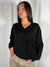 Maglia con scollo a V Nero- 2AC2043 Vicolo