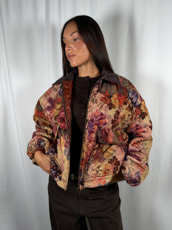 Bomber floreale - TAC0573 Vicolo