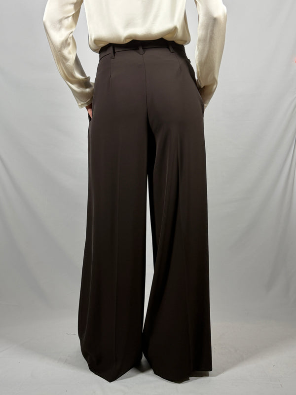 Pantalone palazzo con cintura Moro- Imperial P7J7MHXC