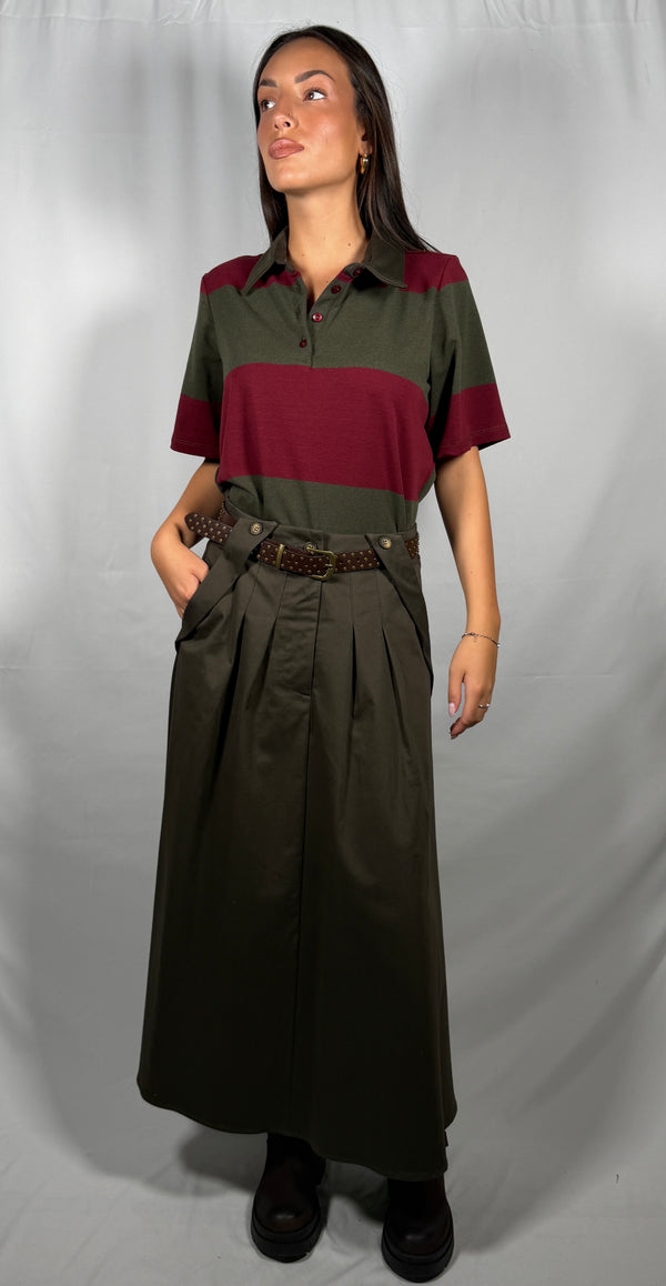 Gonna militare con pinces - TAC0621 Vicolo