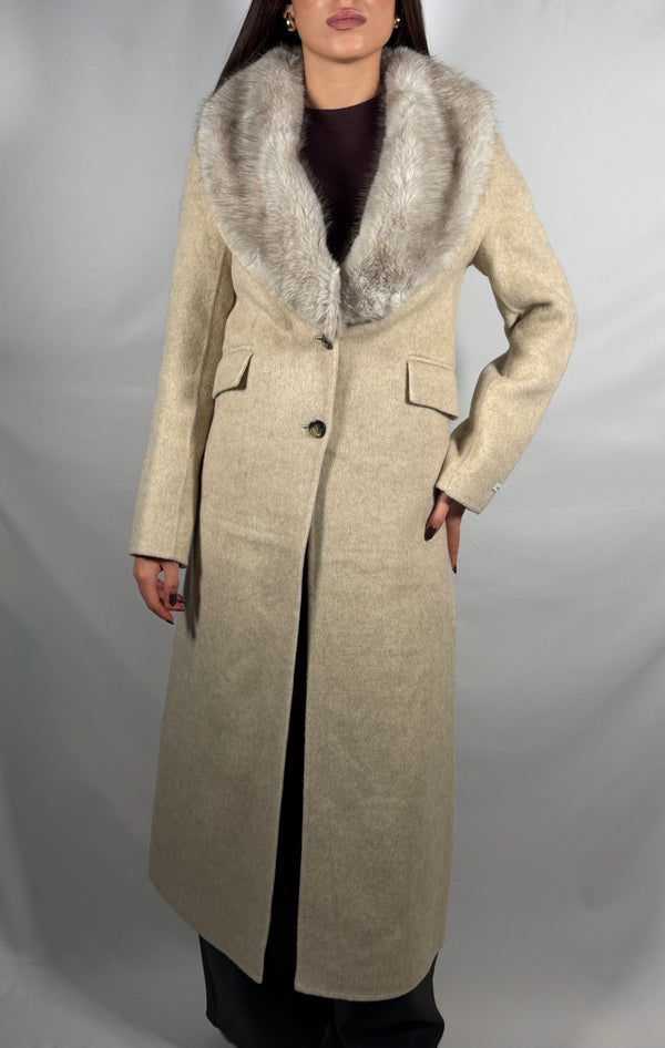 Cappotto collo pelliccia Siberia - HaveOne KIDR001