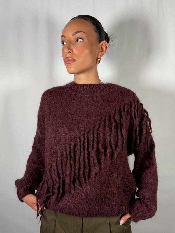 Maglione con Frange - Meme Road