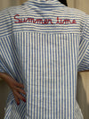 Camicia a righe ART S26CI01