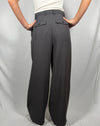 Pantalone palazzo con pinces - Vicolo