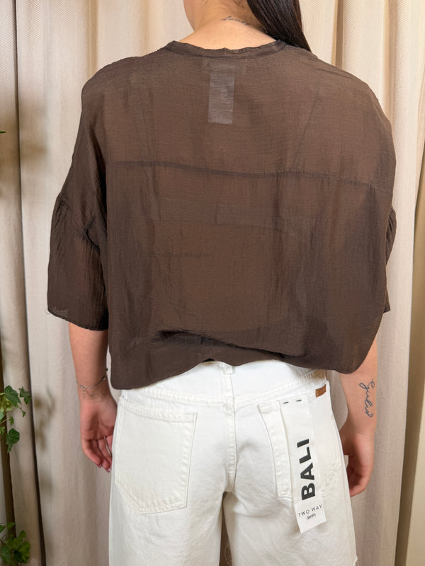 Camicia Coreana mussola TAB0670