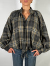 Camicia a quadri con coulisse - Vicolo