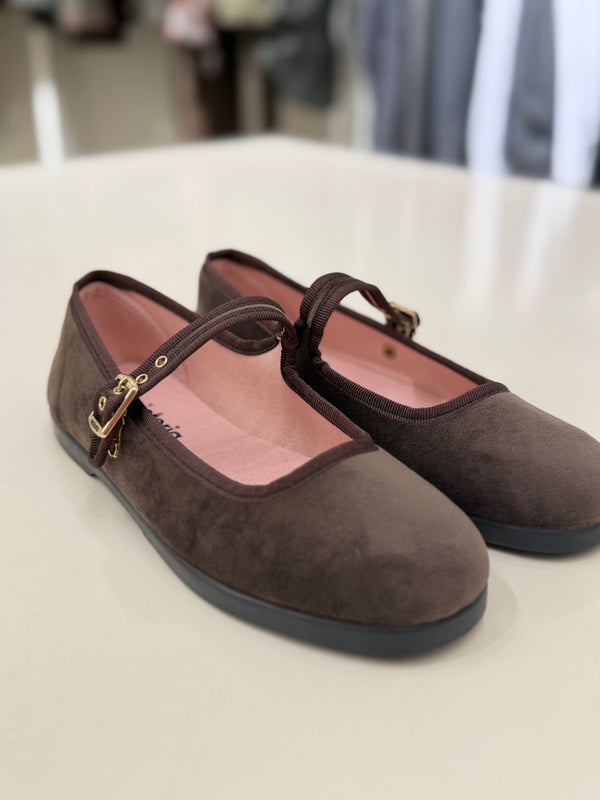 Ballerina in velluto - Victoria shoes