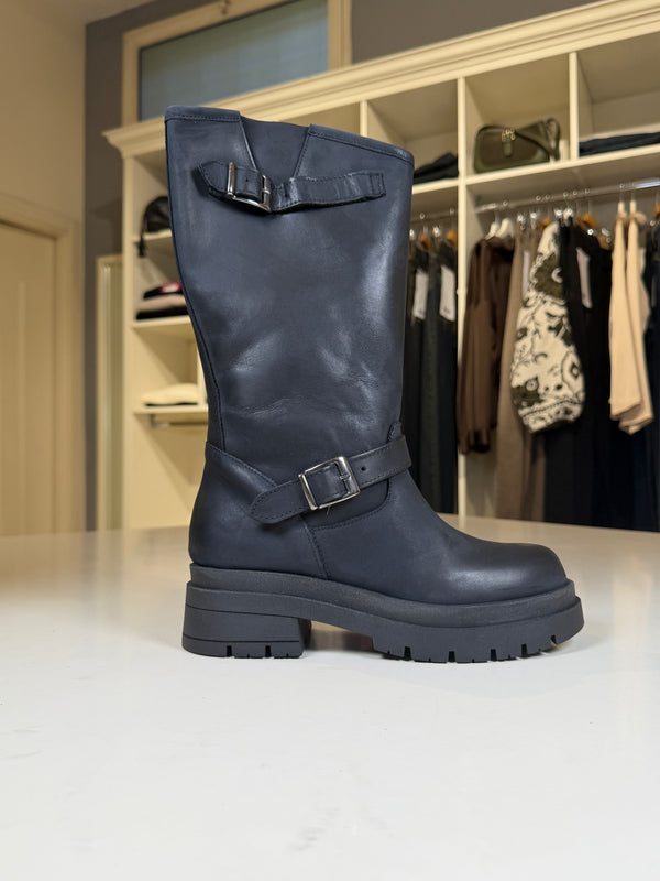 Stivale Biker Nero Ovyé