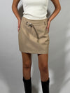 Minigonna con cintura cammello - You Decide