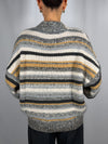 Maglione multicolor a righe - HaveOne