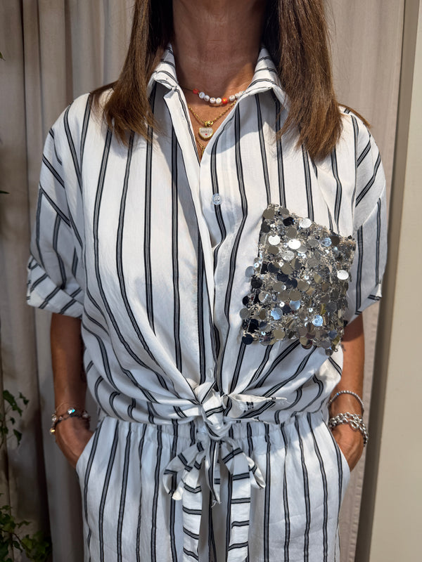 Camicia a righe ART PE260217