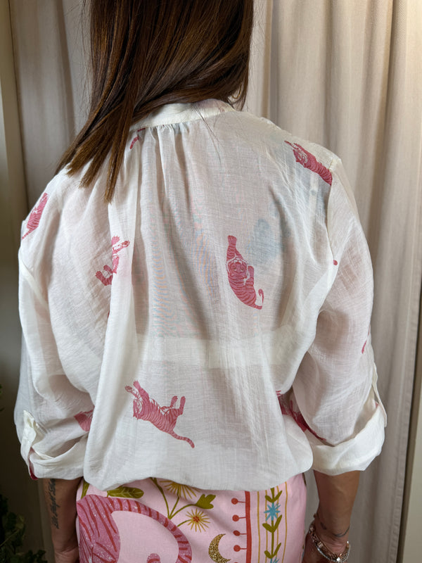 Camicia Fantasia Tigre Art. CVS-Q469