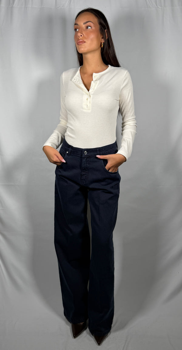 Pantalone Mia tinto in capo blu - DAC5070