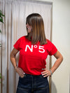 T-shirt con scritta
