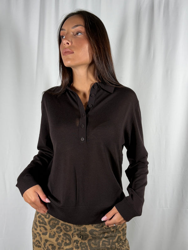 Maglia polo Moro- 2AC2046 Vicolo