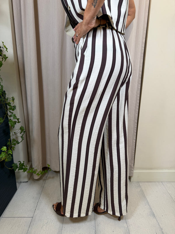Pantalone a righe Art. PIA-Q632