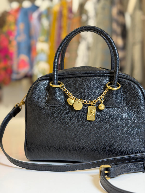 Borsa Bauletto Nera - Vicolo