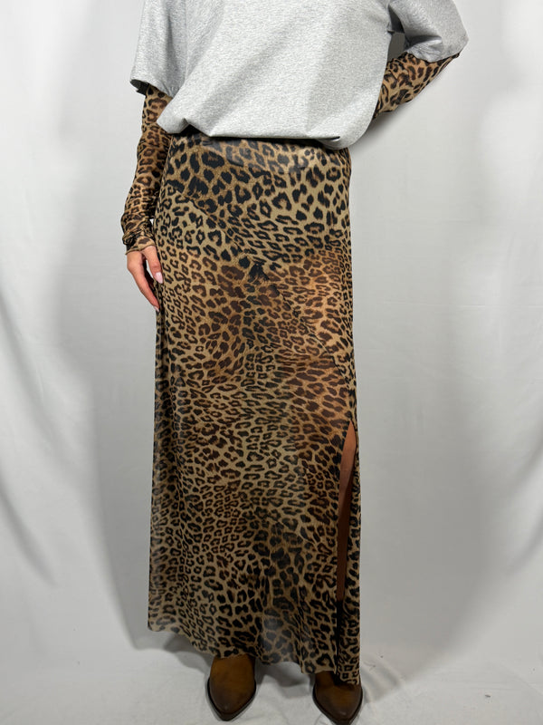 Gonna tulle leopardata - Temsione In