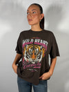 T-shirt con stampa tigre - Vicolo