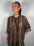 Camicia Nomad con collana righe Ottania e Ocra -HaveOne CVS-R068