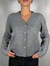 Cardigan con bottoni gioiello - You Decide