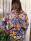 Camicia Fantasia Tigre Blu Art. CVS-Q514