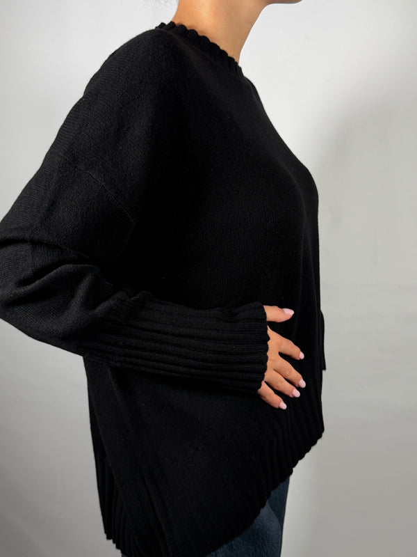 Maglione girocollo 100% Lana- Vicolo