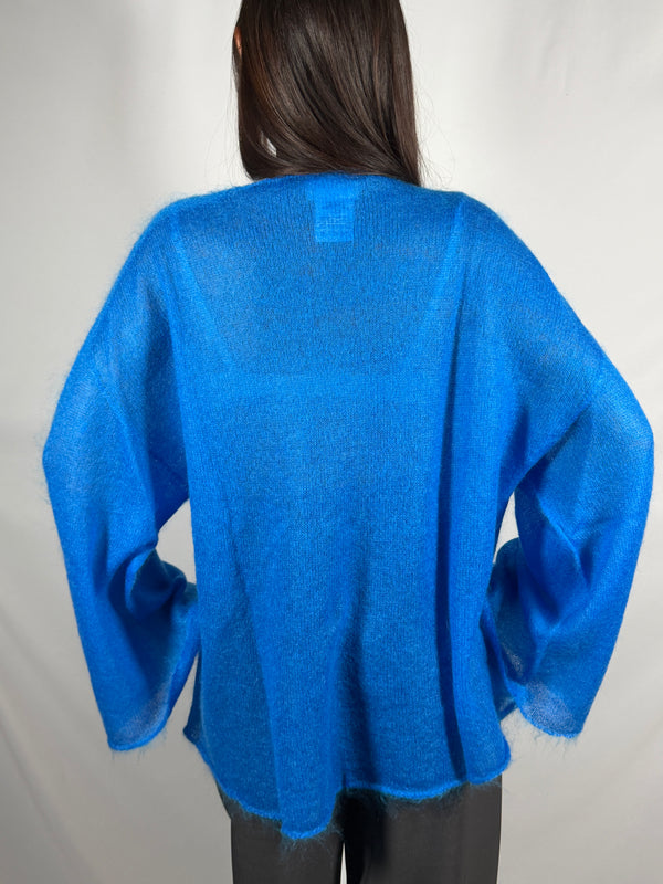 Maglia Mohair over scollo a V- Vicolo 7AC7082