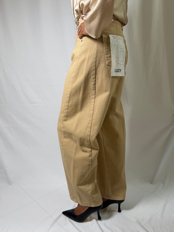 Jeans lucy beigePLS-R155