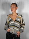 Maglione multicolor a righe - HaveOne