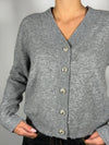 Cardigan con bottoni gioiello - You Decide