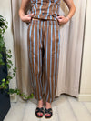 Top a righe bicolore Art. R9990077V