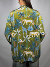 Kimono ciniglia Nomad jungle verde - HaveOne