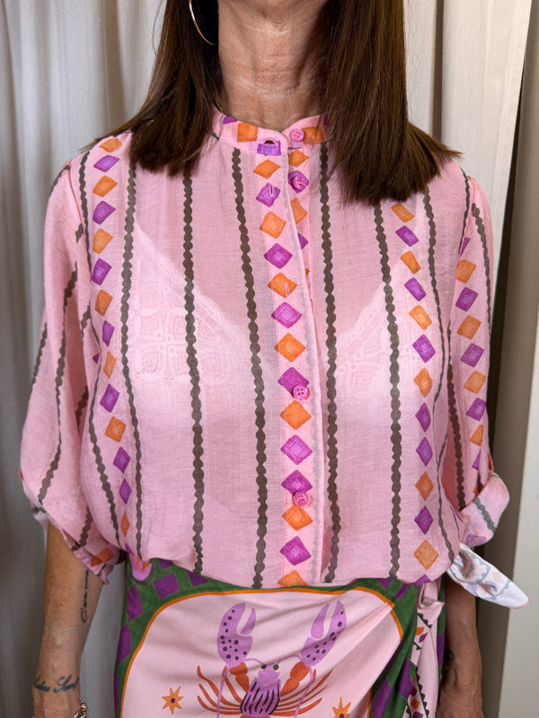 Camicia Fantasia rombi Art. CVS-Q463