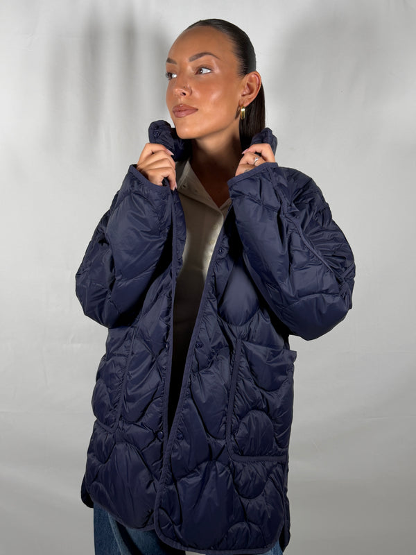 Piumino 100 grammi midi navy - KCT-R010 HaveOne