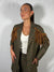 Giacca a quadri con frange - HaveOne