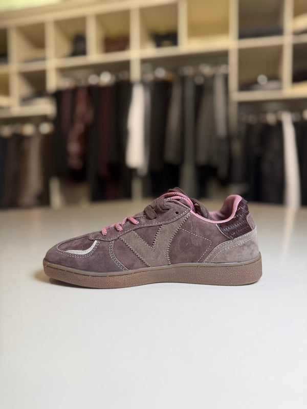 sneaker Victoria Londres marroni